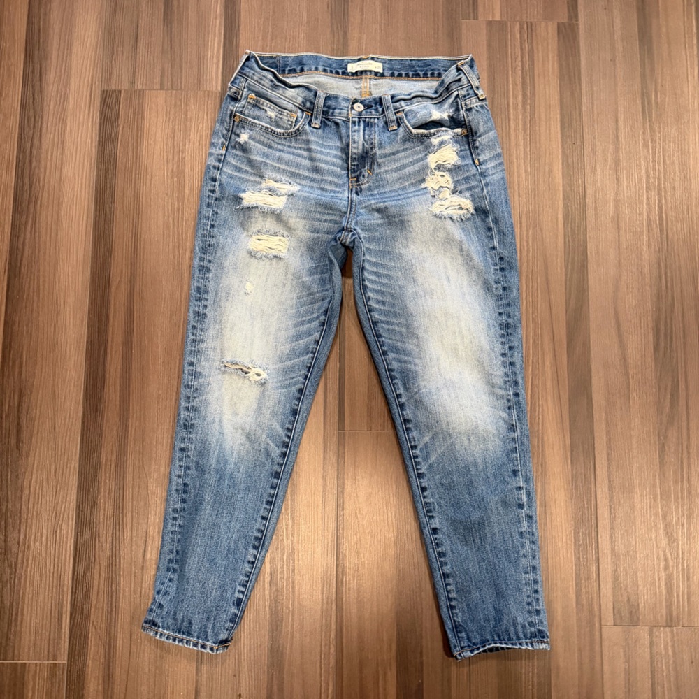 Abercrombie & Fitch Distressed Denim Jeans